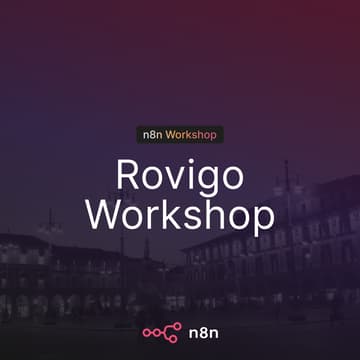 Cover Image for n8n Venezia - Rovigo - Automatizzare con l'AI: laboratorio no-code con n8n