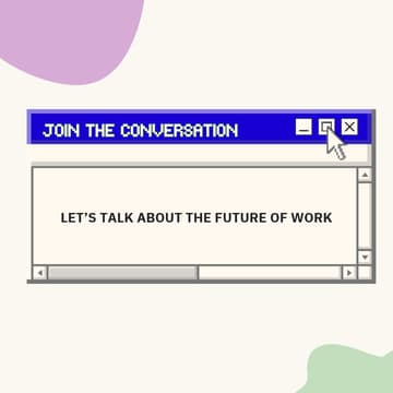Cover Image for A Human Conversation about the Future of Work
