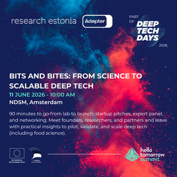 Cover Image for Bits and Bites: From Science to Scalable Deep Tech