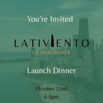 Cover Image for Lativiento Launch Dinner