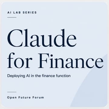 Cover Image for Claude for Finance
