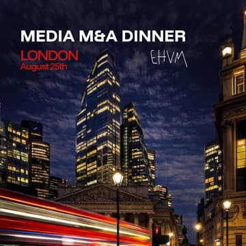 Cover Image for Tech & Media M&A Dinner