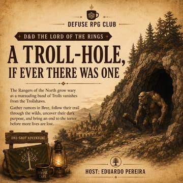 Cover Image for D&D (LOTR) A Troll-hole, if ever there was one