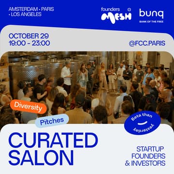 Cover Image for Founders Mesh: Curated Salon for Startup Founders & Investors