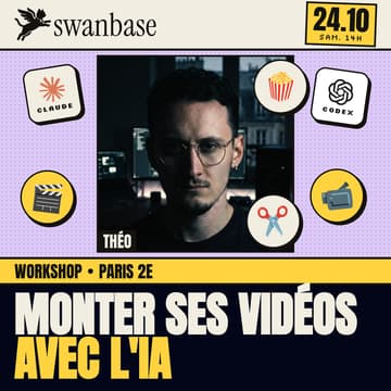 Cover Image for Workshop : monter ses vidéos avec l'IA