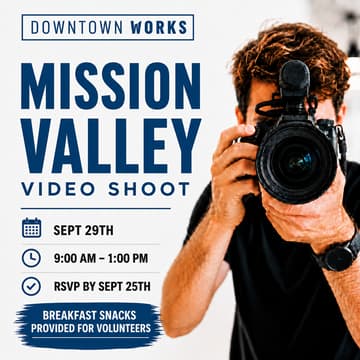 Cover Image for Member Video Shoot | DW Mission Valley