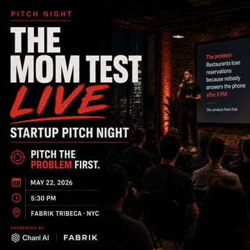 Cover Image for Startup Pitch Night: Like It's 2019