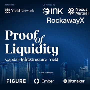 Cover Image for Proof Of Liquidity: Singapore Edition by Yield Network, INK Chain, RockawayX, and Nexus Mutual