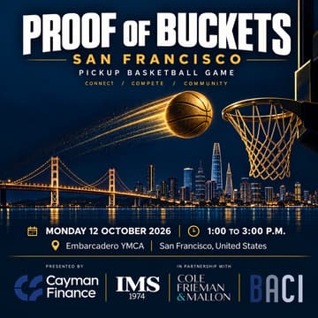 Cover Image for Pickup Basketball Game 🏀 Proof of Buckets ⛹️ ⛹️‍♀️ ⛹️ San Francisco