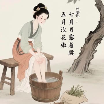 Cover Image for Solar Herbalism: TCM Foot Soak, Moxibustion & Congee-Core Rituals
