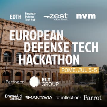Cover Image for European Defense Tech Hackathon – Rome