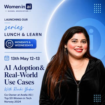 Cover Image for Lunch & Learn : AI Adoption & Real-World Use Cases