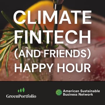 Cover Image for Climate Fintech (and friends!) Happy Hour