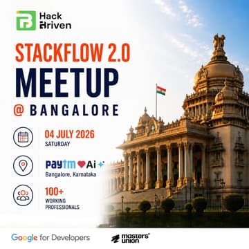 Cover Image for Stackflow Meetup@Bangalore