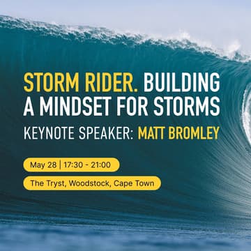 Cover Image for The Lekker Network | Storm Rider with Matt Bromley | Cape Town