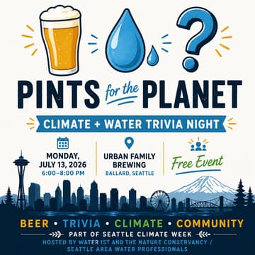 Cover Image for 🍺 Pints for the Planet: Climate and Water Trivia Night