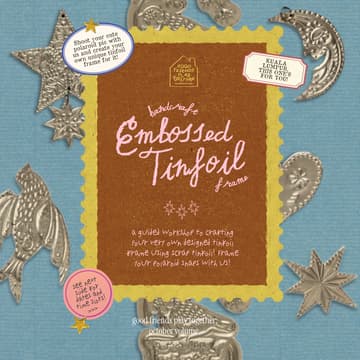 Cover Image for [Sun.] Embossed Tinfoil Frame!