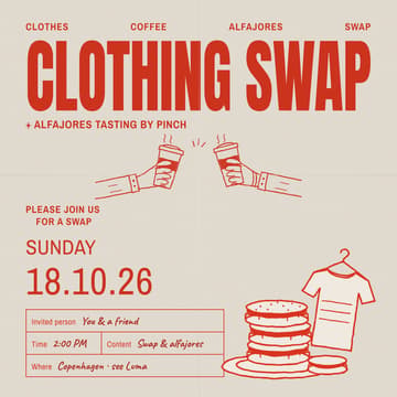 Cover Image for Swap Clothes x Alfajores by PINCH