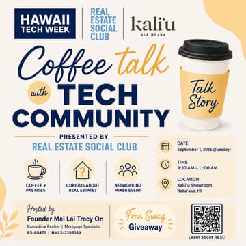 Cover Image for Coffee Talk: Tech Community x Real Estate Social Club