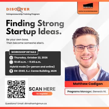 Cover Image for ETP Fall: Finding Strong Startup Ideas