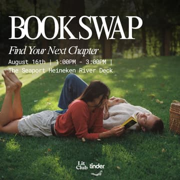 Cover Image for Lit Club x Tinder: Book Swap