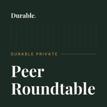 Cover Image for October Peer Roundtable — Bring a decision. Weigh in on everyone else's. A board of your peers.
