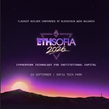 Cover Image for ETHSofia 2026