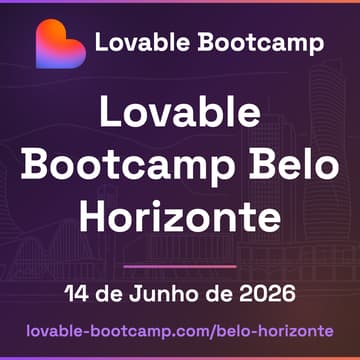 Cover Image for Lovable Bootcamp Belo Horizonte