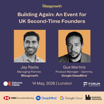 Cover Image for Building Again: An Event For Second Time Founder's (@Google's HQ)