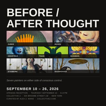 Cover Image for Before / After Thought — Surrealism Group Exhibition Opening Reception