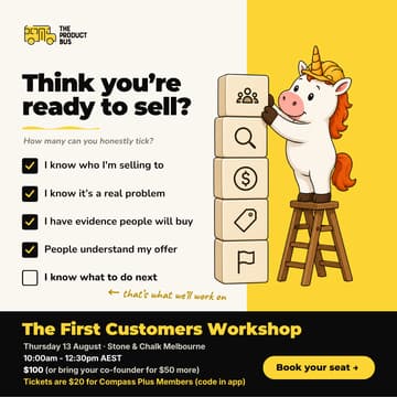 Cover Image for The First Customers Workshop