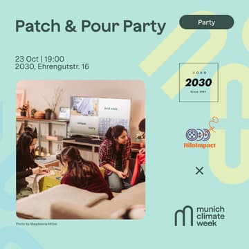 Cover Image for Circular Fashion & Textiles- Patch & Pour Party