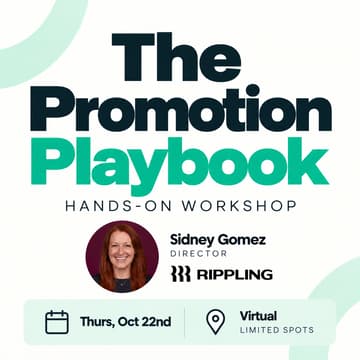 Cover Image for The Promotion Playbook: Turning Impact Into Advancement