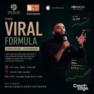 Cover Image for The Viral Formula | Personal Branding Workshop With The Sunnah Guy