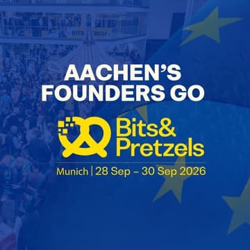 Cover Image for Aachen's founders go Bits & Pretzels 2026