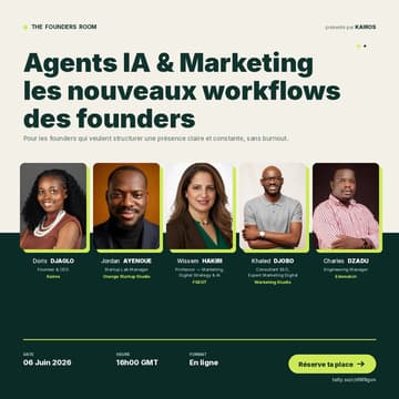 Cover Image for Agents IA & Marketing : les nouveaux workflows des founders