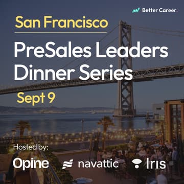 Cover Image for PreSales Leaders Dinner Series [SF]