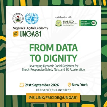 Cover Image for Nigeria's Social Registry Session (In collaboration with NASSCO and NGF)
