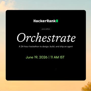 Cover Image for HackerRank Orchestrate