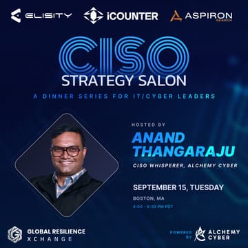 Cover Image for CISO Strategy Salon - Boston
