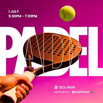 Cover Image for Solana Padel Match