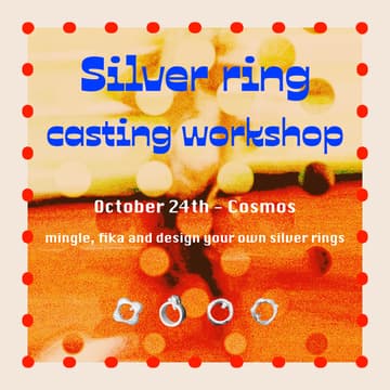Cover Image for Wax Carving & Silver Ring Casting Workshop