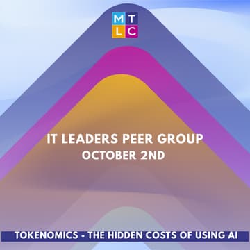 Cover Image for IT Leaders Peer Group: Tokenomics - The Hidden Costs of Using AI