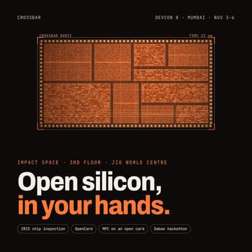 Cover Image for Open Silicon, In Your Hands: IRIS Demo + Free Board · CrossBar at Devcon 8