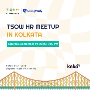 Cover Image for TSOW HR Meetup in Kolkata