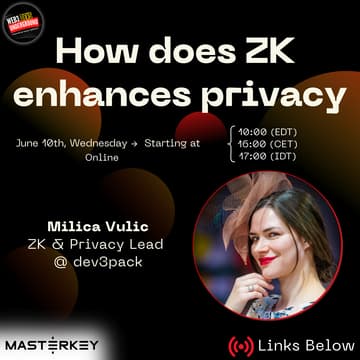 Cover Image for Web3 Devs underground | How ZK Enhances Privacy