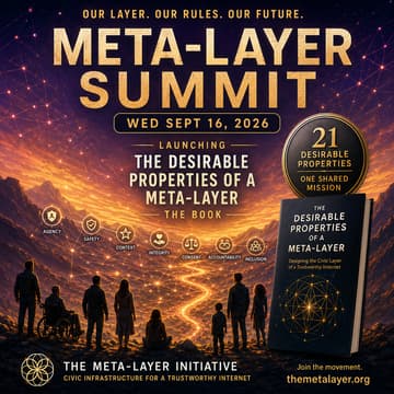 Cover Image for The Meta-Layer Summit: Towards a People-Centered Internet
