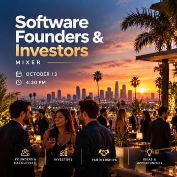 Cover Image for Software Founders & Investors — LA Rooftop Mixer