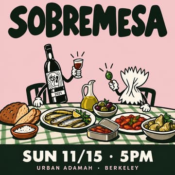 Cover Image for November Supper Club: Sobremesa