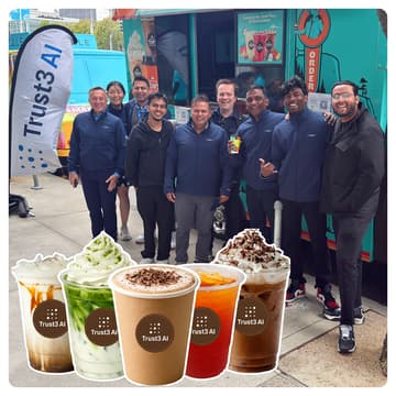 Cover Image for Free Gourmet Coffee & Refreshers with Trust3 AI Team
